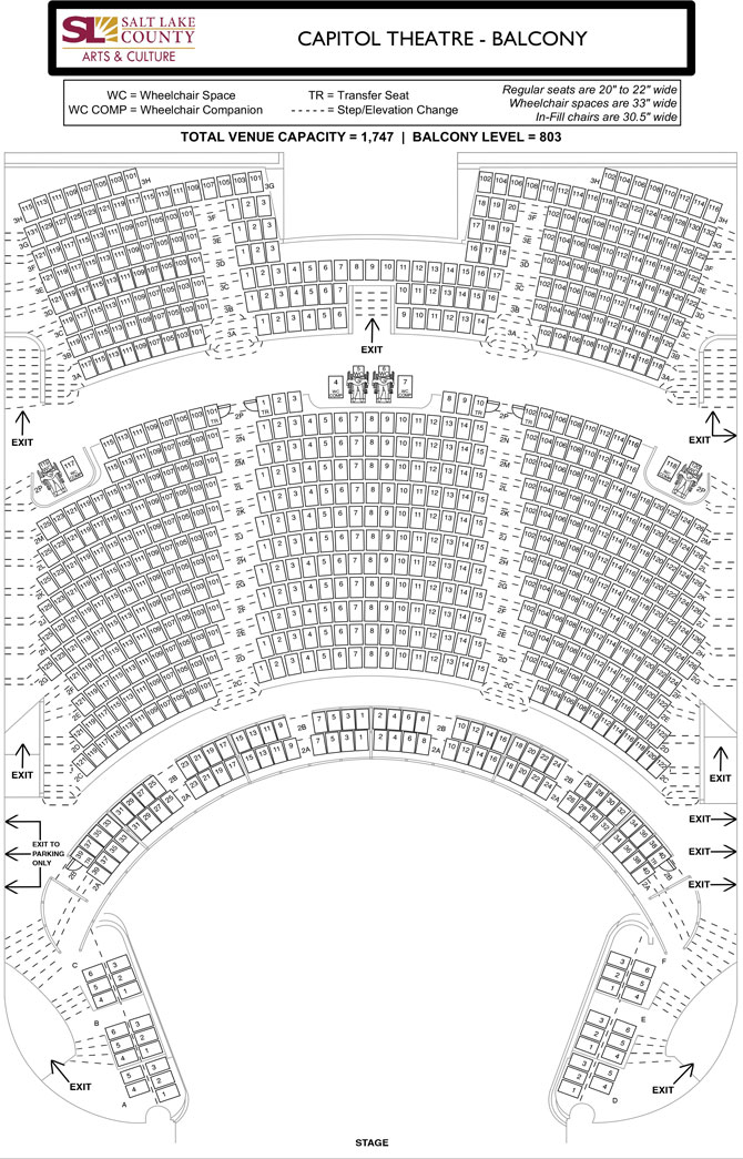 Capitol Theatre - CT Balcony
