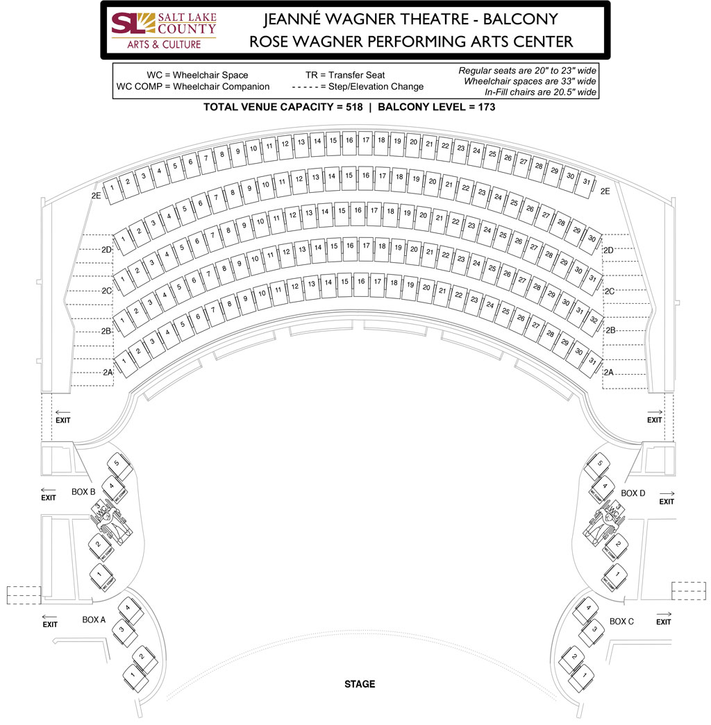 Rose Wagner Performing Arts Center - JW Balcony